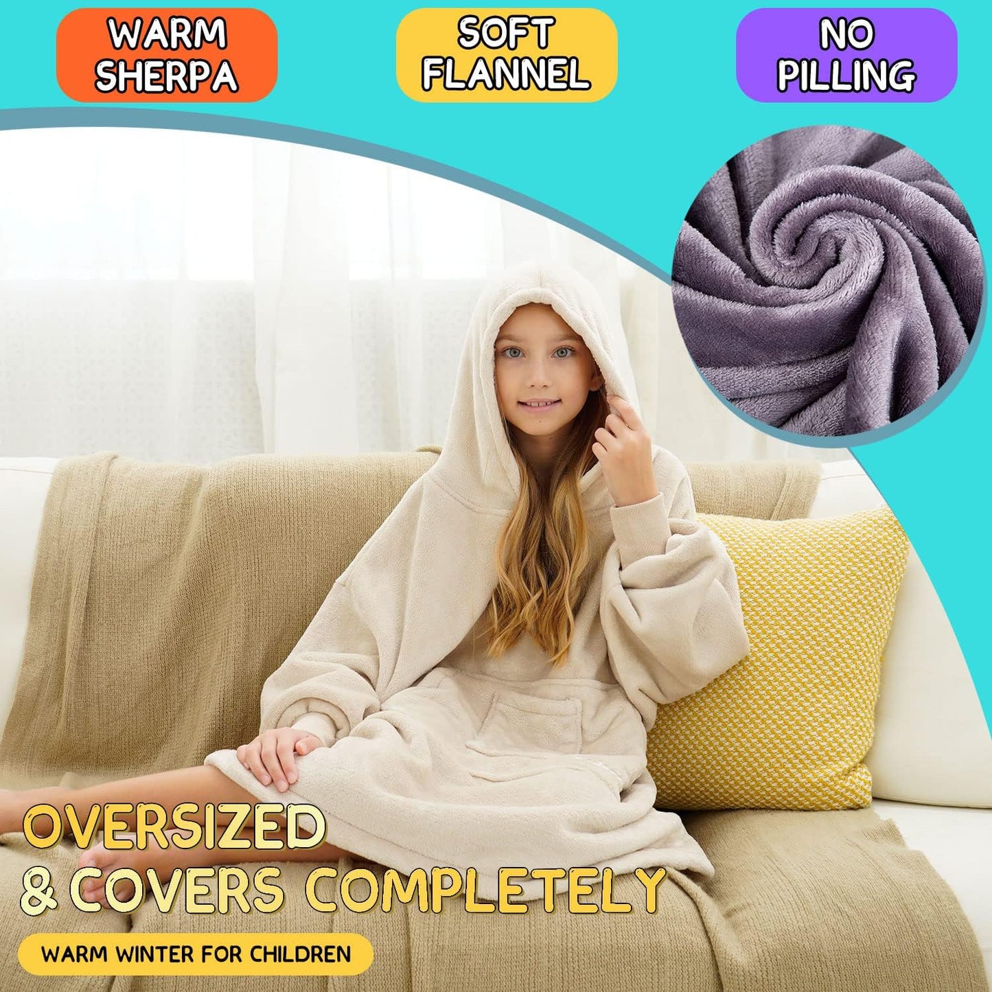 Blanket Hoodie Sweatshirt