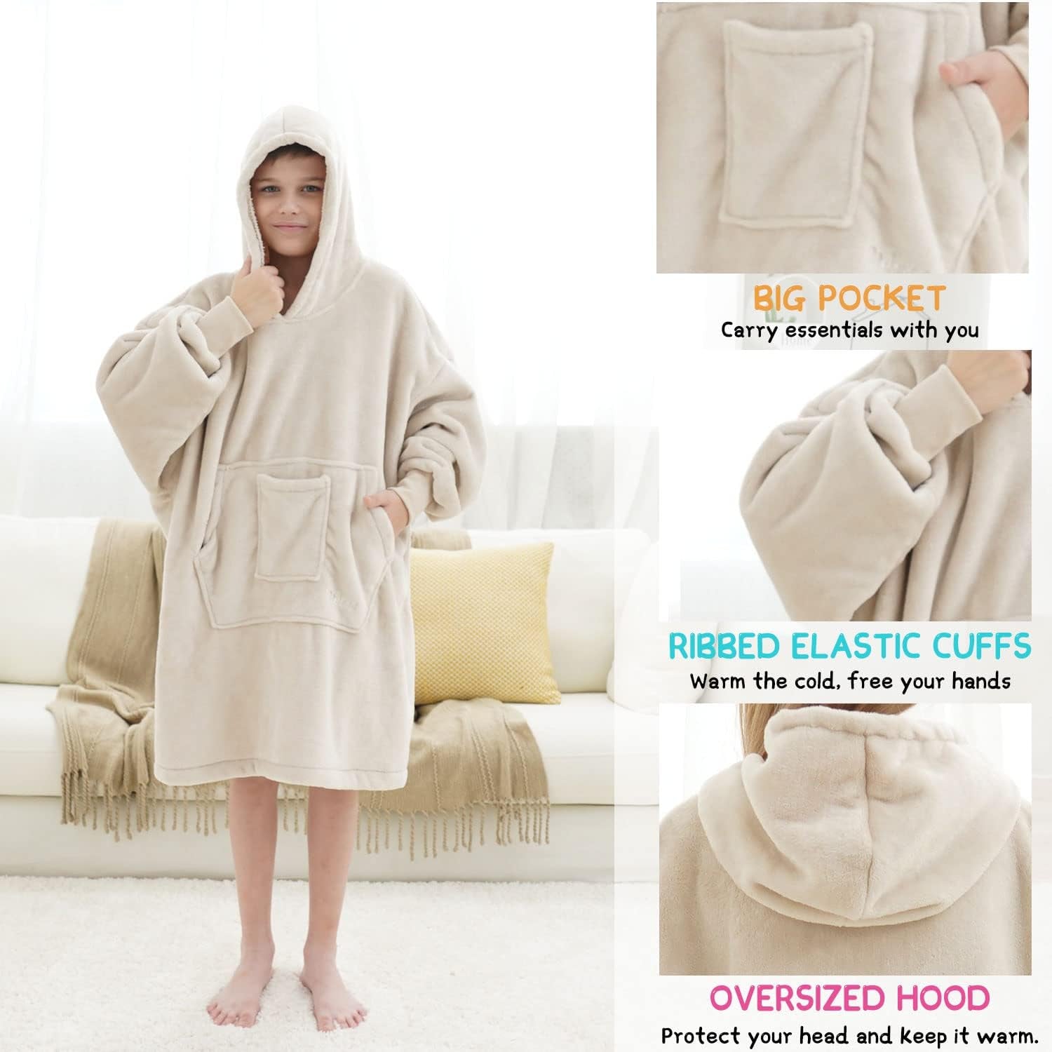 Blanket Hoodie Sweatshirt